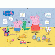 จิ๊กซอว์ Peppa Pig 40 ชิ้น ลายเป๊ปป้ากับจอร์จ